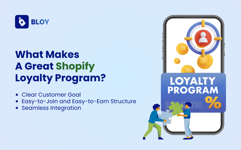 Three core elements forr a great shopify loyalty program