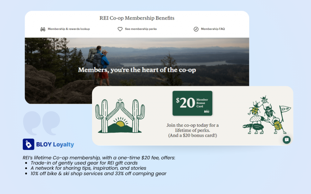 REI Co-op – Membership for Life