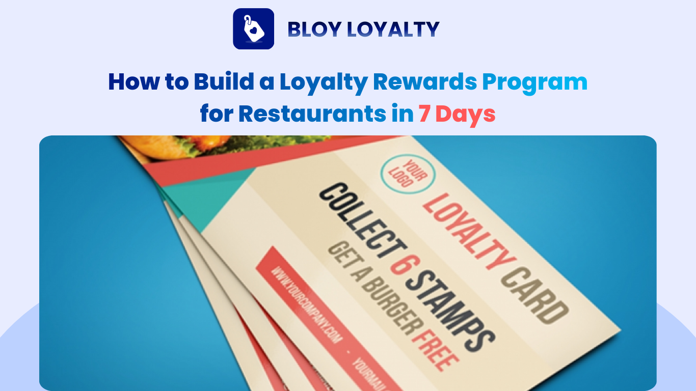 How to Build a Loyalty Rewards Program for Restaurants in 7 Days - BLOY ...