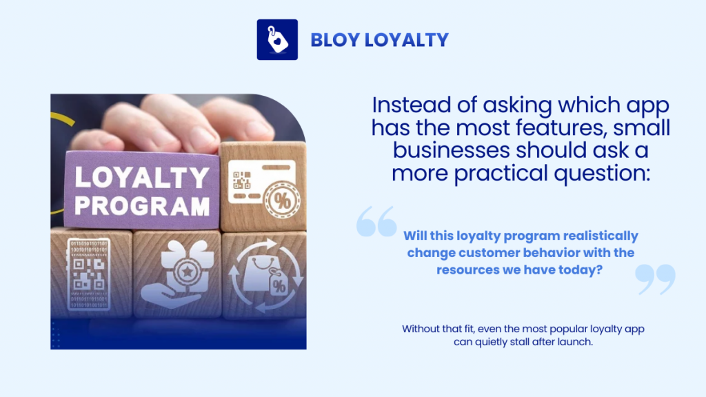Question SMB should ask before install loyalty app