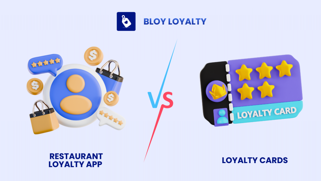 restaurant loyalty app VS Loyalty cards