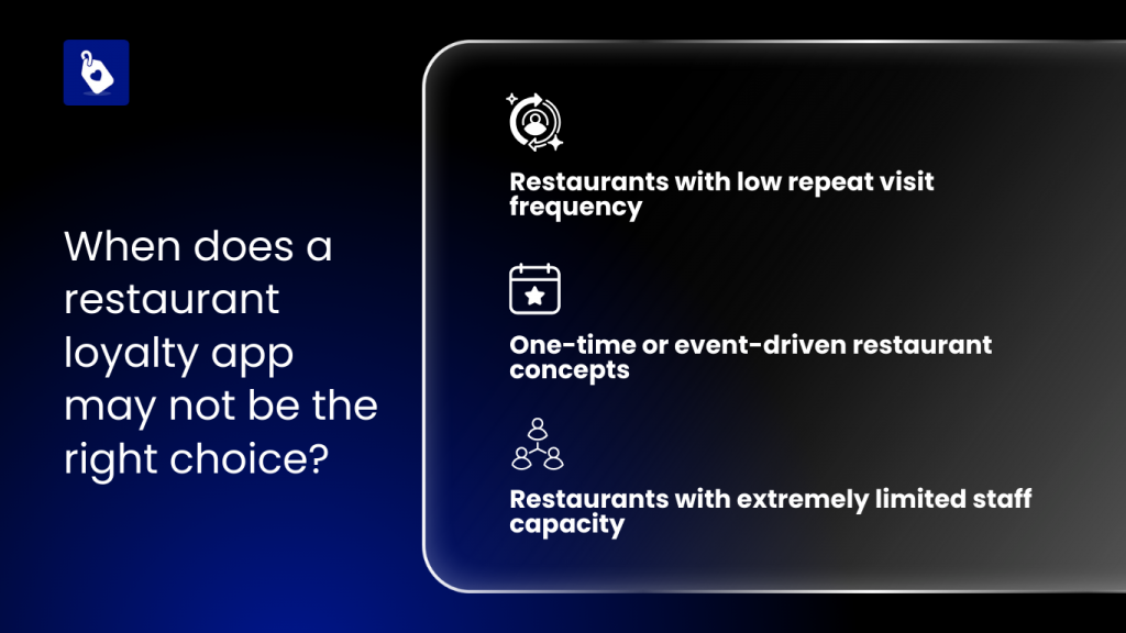 when a restaurant doesn't need a loyalty app
