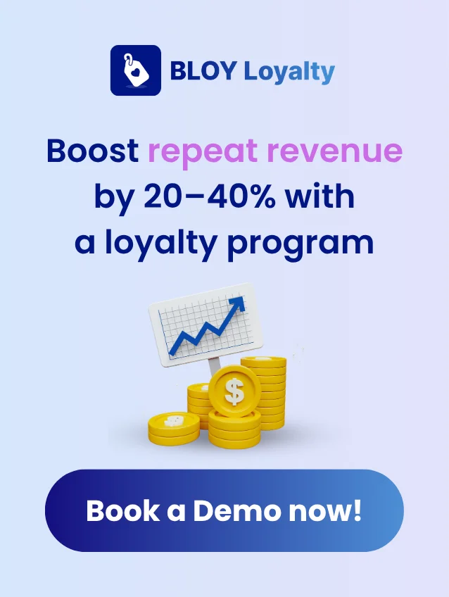 BLOY Loyalty Program: Shopify loyalty app