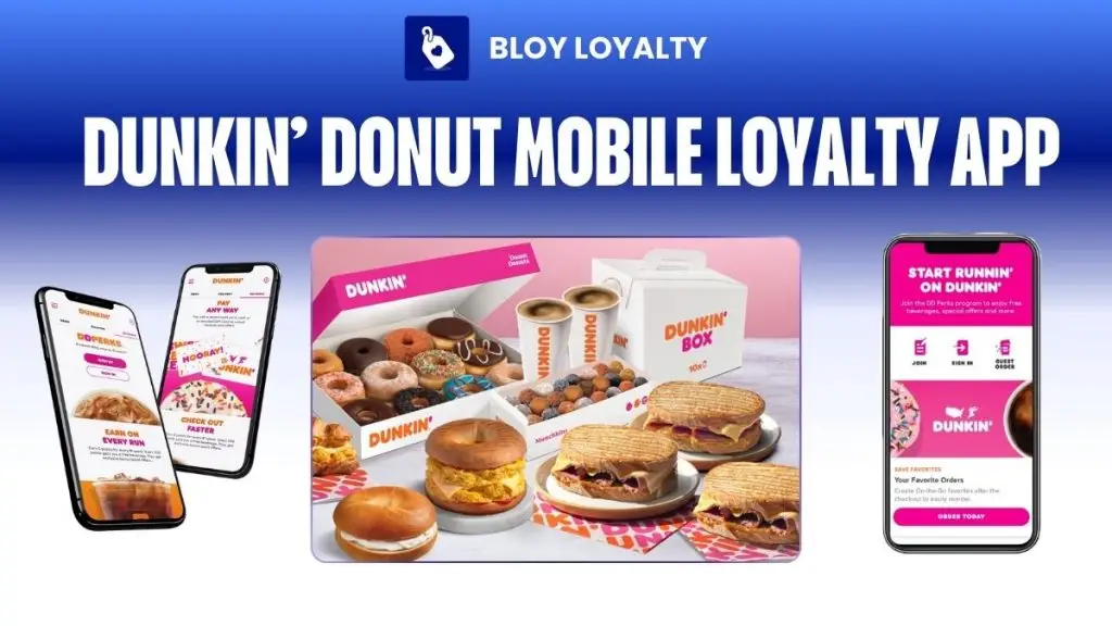 dunkin donut mobile loyalty app
